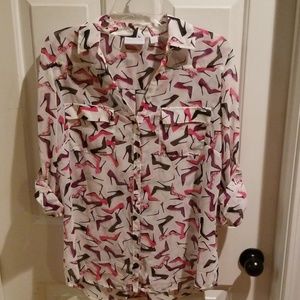 Cute button down blouse